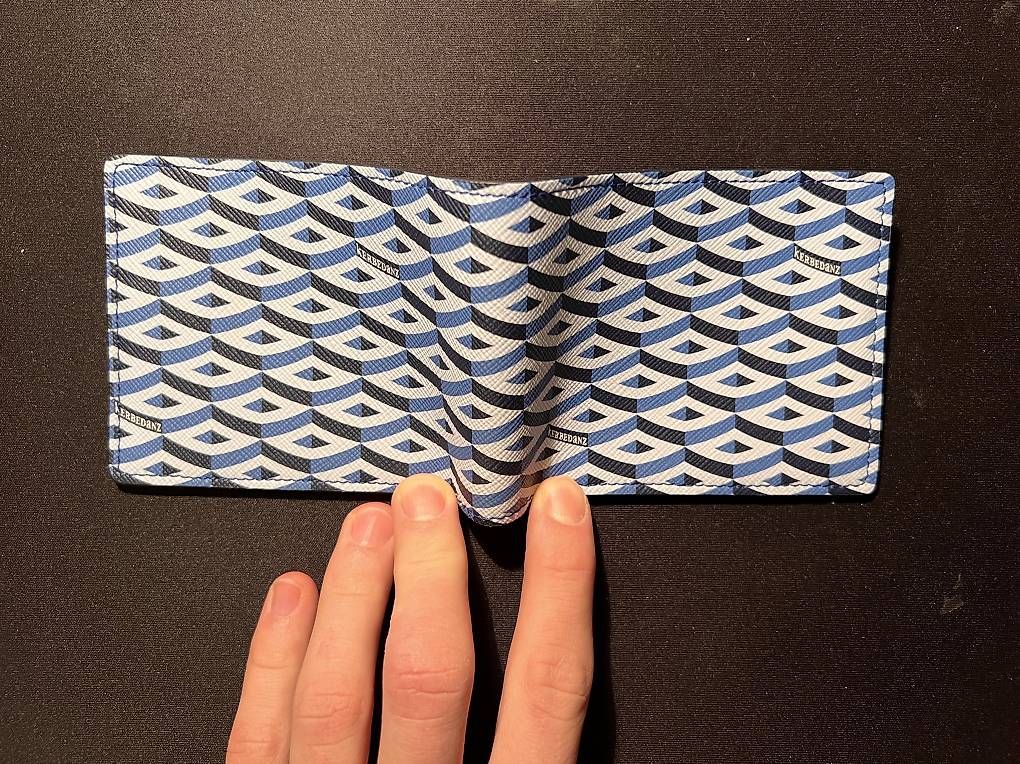 Portafogli: Portafoglio Kerbedanz blu e bianco – Usato da Novazzano venduto da sam_l5yk 1