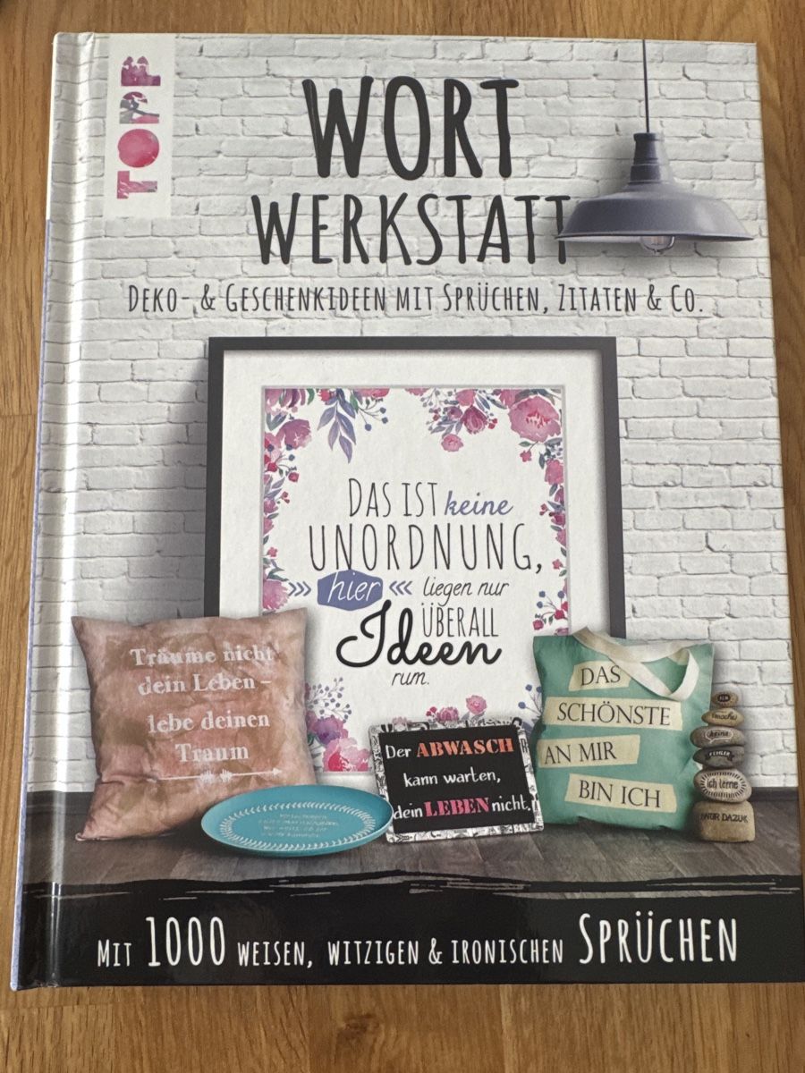 Libri: Wort Werkstatt Deko-Ideen Buch – Nuovo (secondo la descrizione) da Knonau venduto da Dodo137