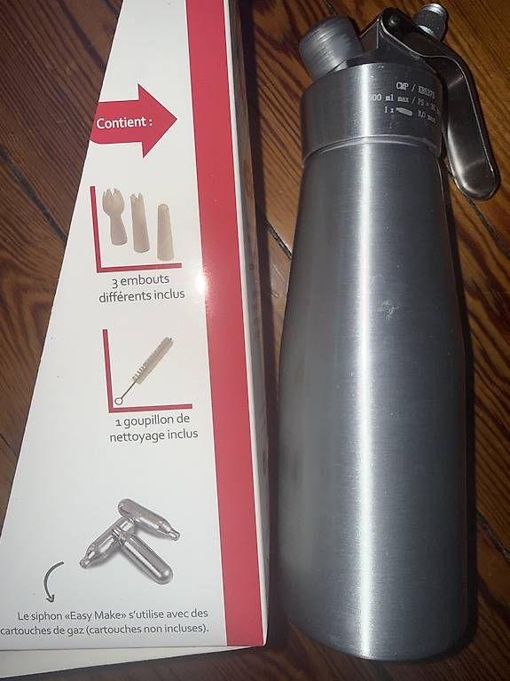 Borracce & Thermos: Siphon aluminium 500ml - Easy Make - neuf – Usato da Genève venduto da cal_xpw5 3