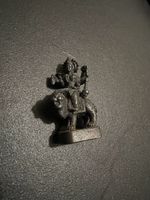 Asiatische Miniatur Figur, Gottheit auf Tier, Antik?