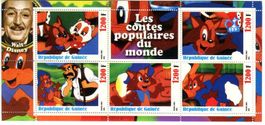 Block "Walt Disney. Der gestiefelte Kater". Guinea