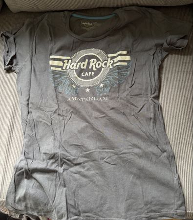 Hard Rock Cafe Amsterdam T-Shirt, Top Zustand, Sommer