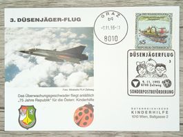 TR15 Carte Postale + Timbre Autriche 1993
