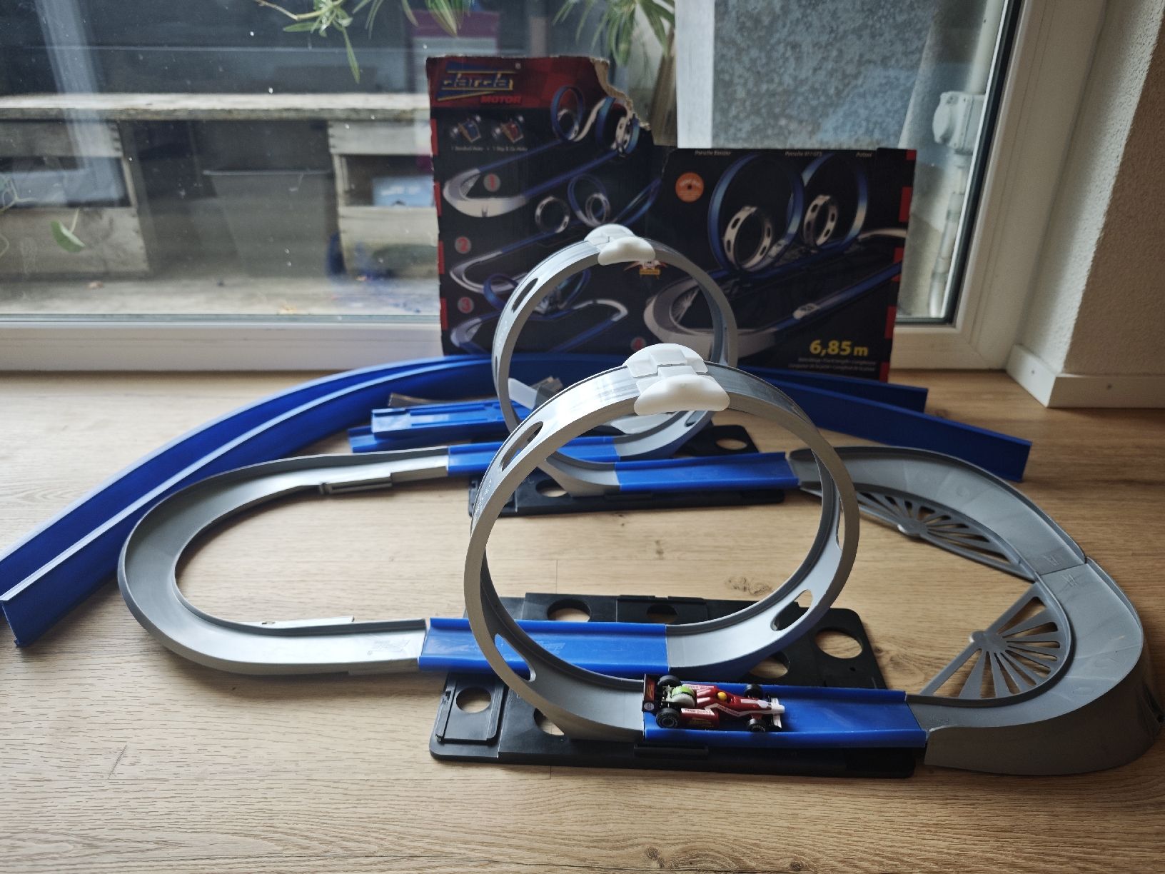 Darda Piste: DARDA Motor Rennbahn mit Loopings & 1 Auto – Usato da Wettingen venduto da ivo85ri