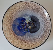 Wunderschöne "Meteor"Schale von Bertil Vallien für Kost Boda