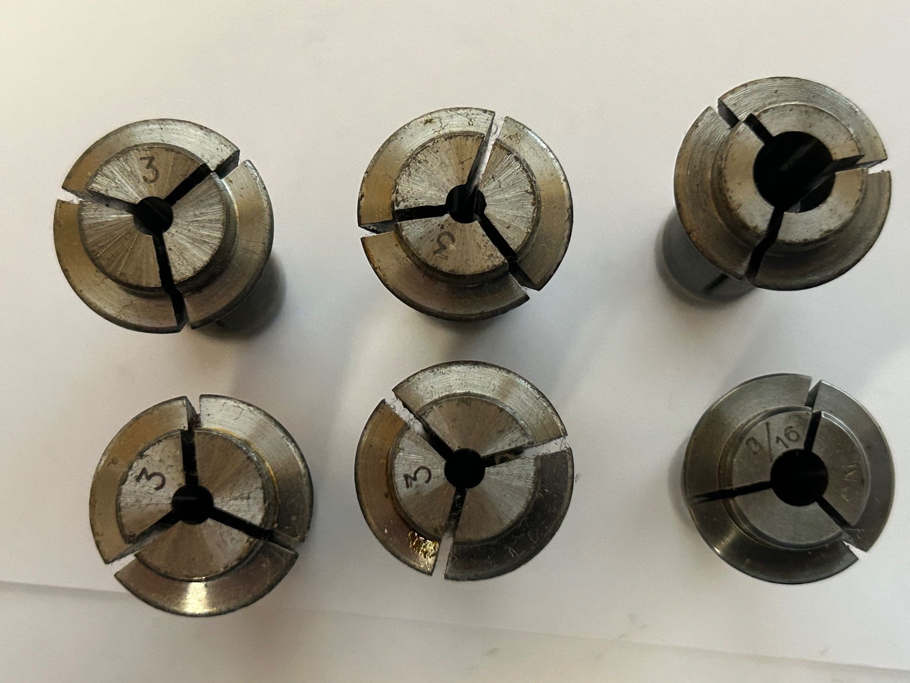 Schaublin Tutti gli attrezzi: Druckspannzangen F12 – Usato da Etzelkofen venduto da Botti50 2