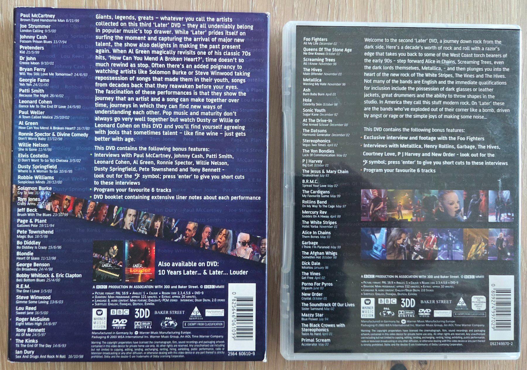 Tous les DVDs: LATER mit Jools Holland | Bundle mit zwei DVD – D'occasion à Ittigen par bluesboy_66 1