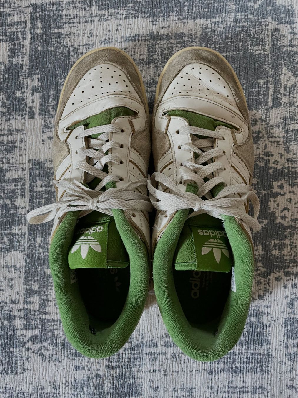 Adidas Scarpe da uomo: Adidas - Forum Low (White/Green) – Usato da Chiasso venduto da Er_Mon 4