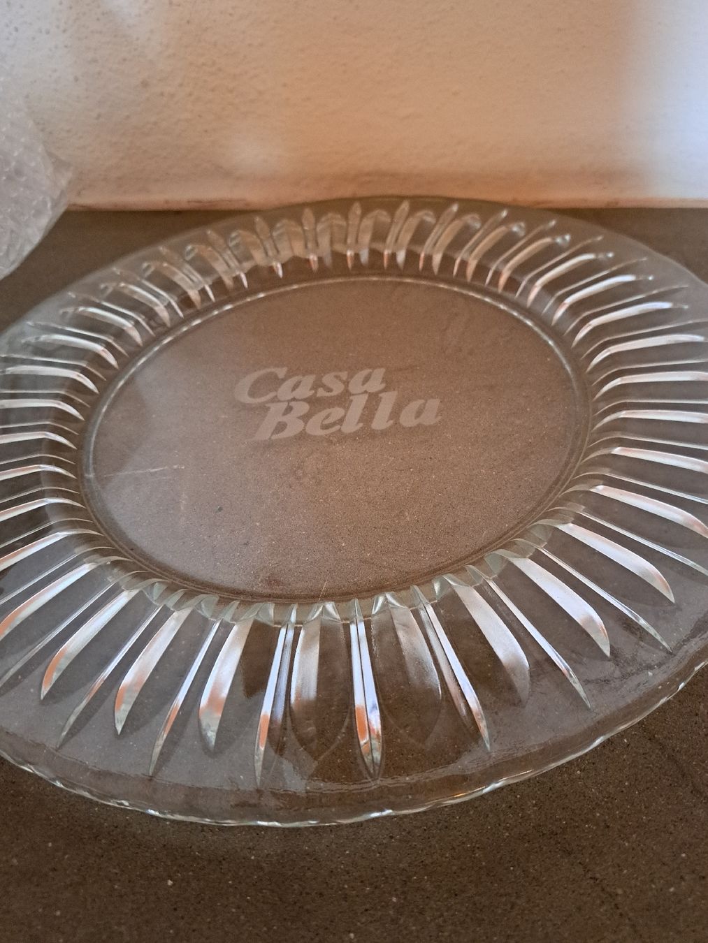 Servierplatten: Casa Bella Glas Teller Set, 2 Stk,  – Neu (gemäss Beschreibung) aus Kölliken von Upcycling-by-Mc-TAM 2
