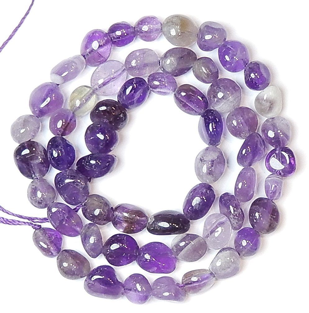 Catenine: 1 Strang echte Amethyst Free Form Perlen – Nuovo (secondo la descrizione) da Müllheim Dorf venduto da GUENI01