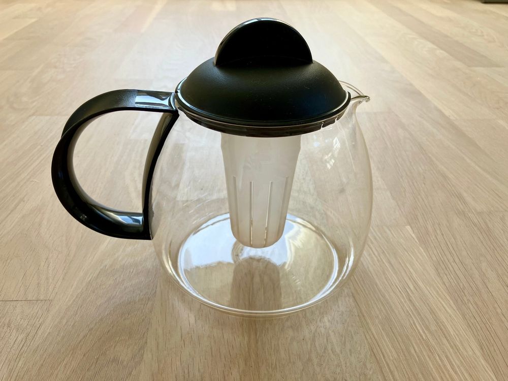 Théière En Verre Kela Auron 0,7L Avec Filtre Amovible – Verre Borosilicate Résistant, Design élégant