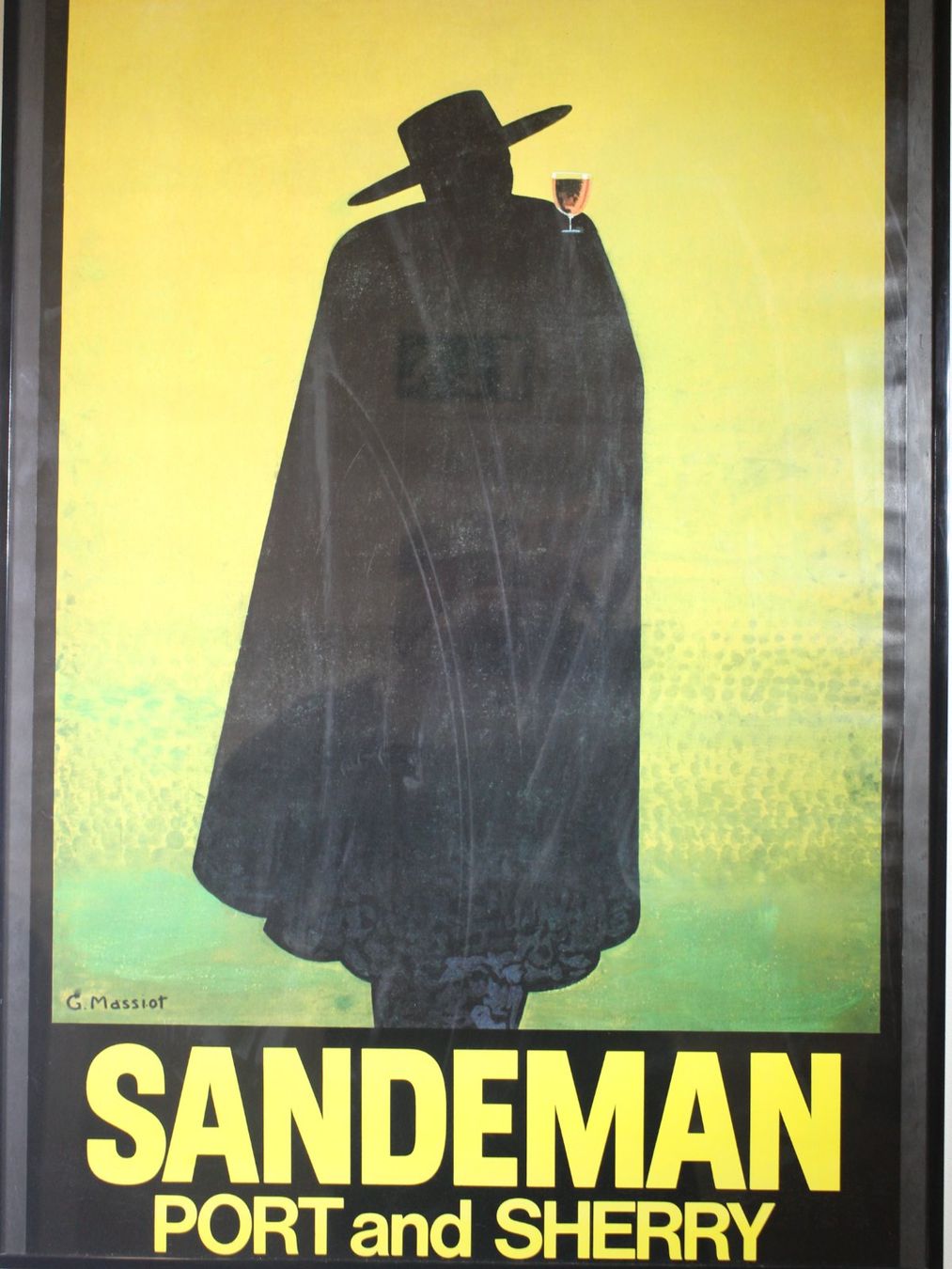 Foto & Immagini: Sandeman Port Sherry Werbeplakat, gerahmt – Usato da Bruettisellen venduto da Collector_Store 2
