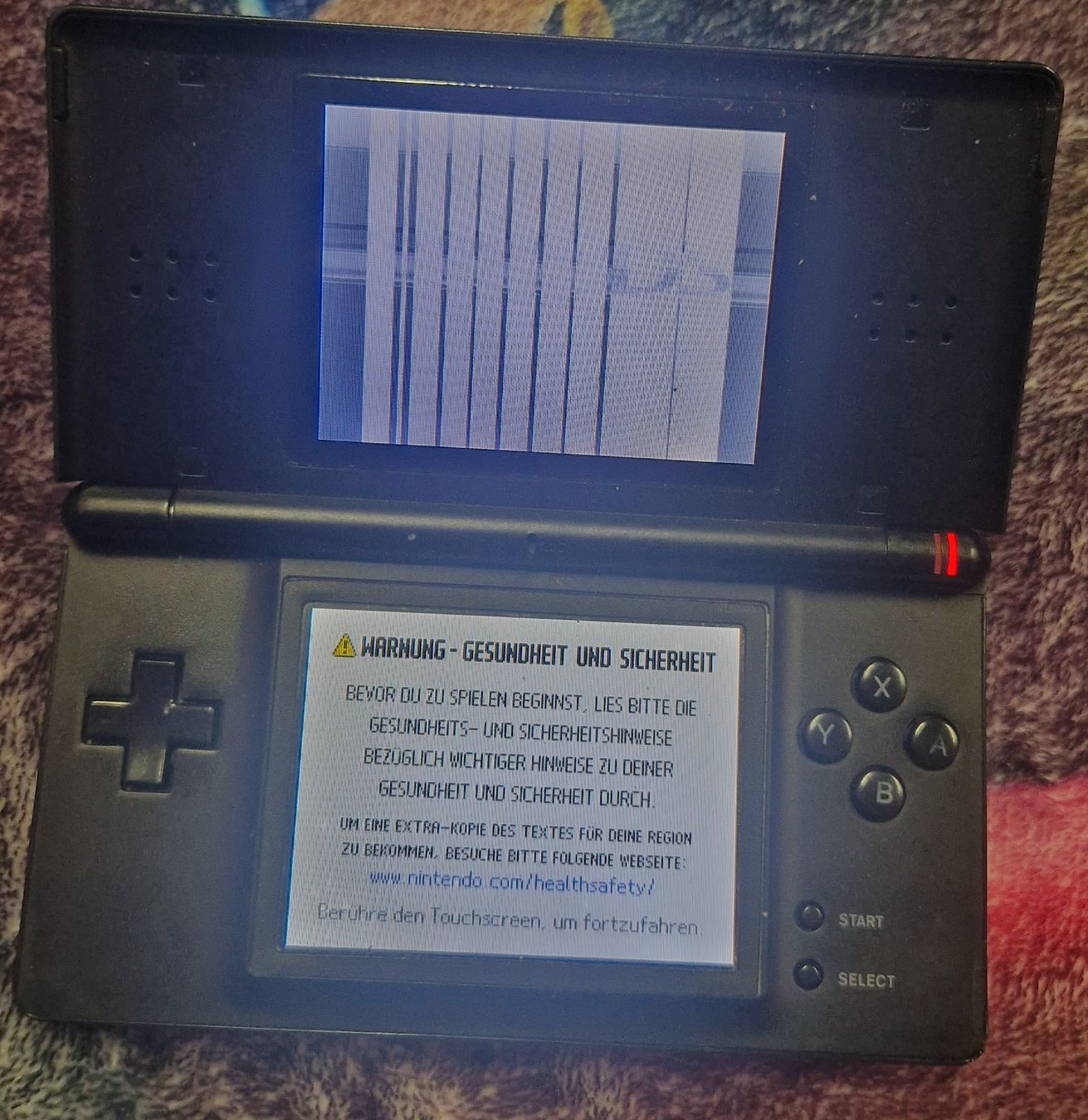 Nintendo Consoles: Nintendo DS Lite bleu avec rayures et écran défectueux – Défectueux à Villars-sur-Glâne par MrLobTec 2