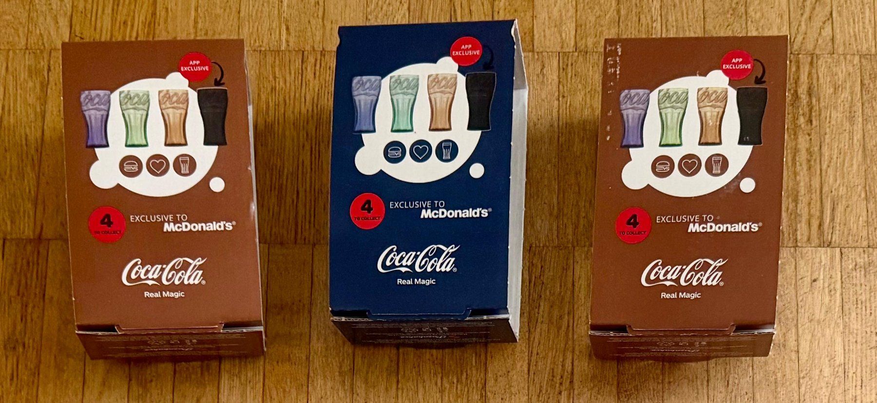 Mc Donald's Bicchieri: Coca Cola Glas 2022, Special Edition, neu & original – Nuovo e nell'imballaggio originale da Zürich venduto da giovannisp 1