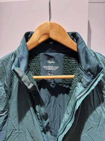 Rapha Cycling bike jacket Medium like neu, green insulated