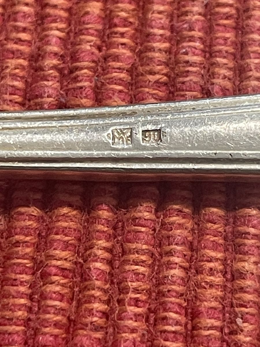 Löffel: 6 OKA Silberlöffel + 1 WMF Silber-Kaffeelöffel – Gebraucht aus Mollis von Maxi2607 6