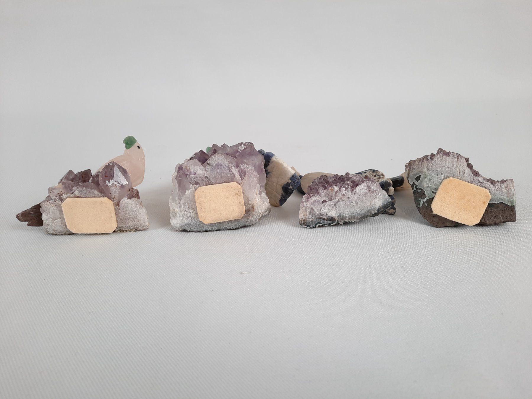 Minerali & Pietre curative: 4 Vögel auf Amethyst – Usato da Beinwil am See venduto da Restwert_Beinwil 2