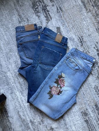 3 pairs of jeans  Springfield / Stradivarius Size S / 26