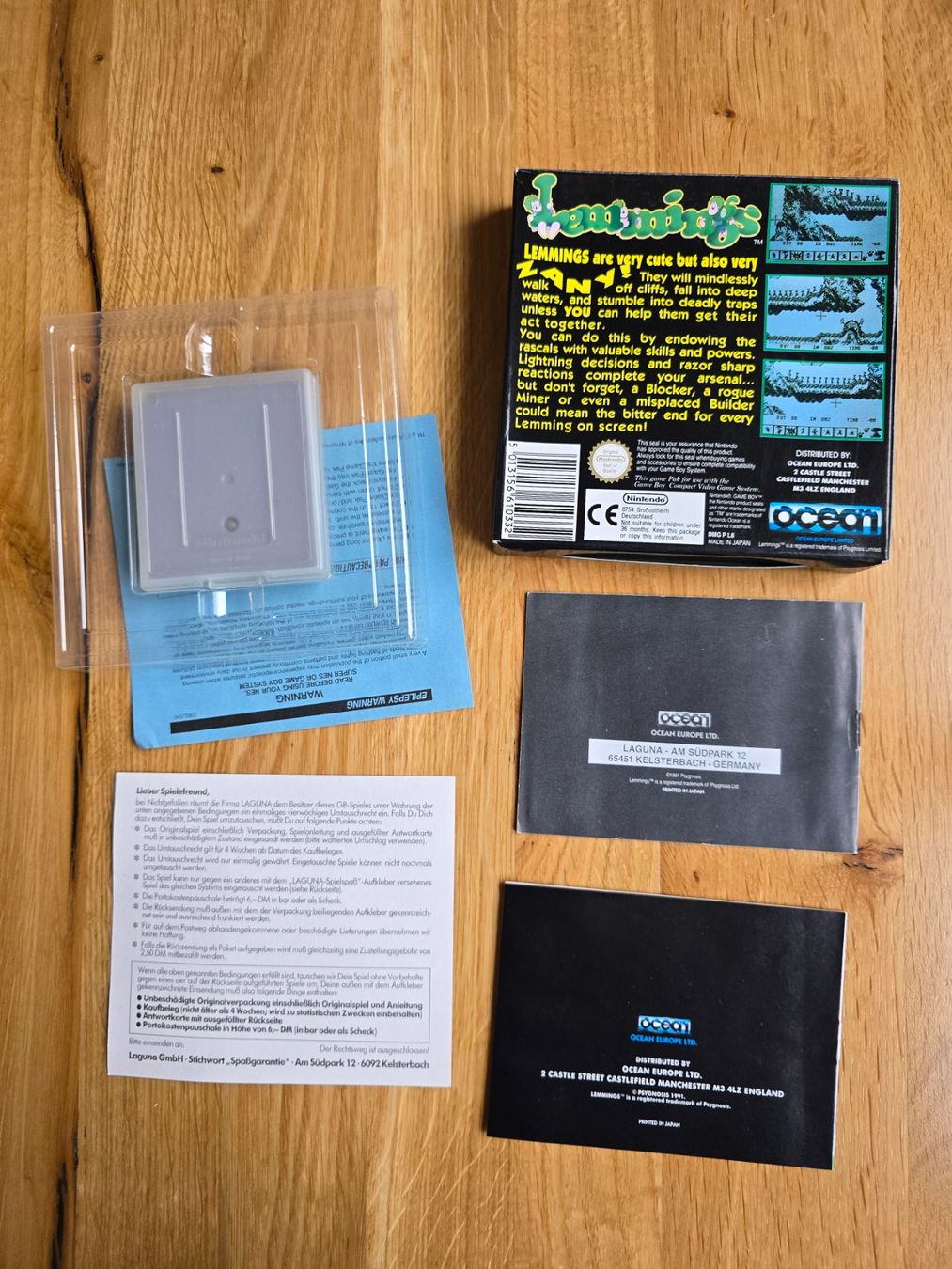 Nintendo Giochi: Nintendo Gameboy/Lemmings/OVP – Usato da Sursee venduto da Elian91 1