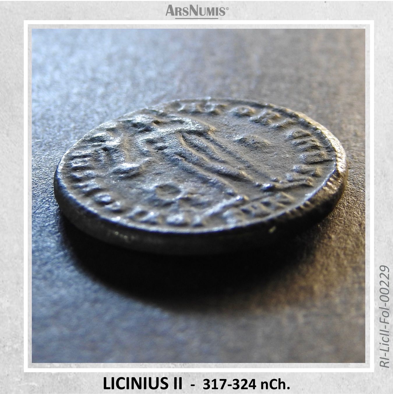 Tutti le monete: Römische Münze - Licinius II – Usato da Oberwil b. Zug venduto da ArsNumis 3