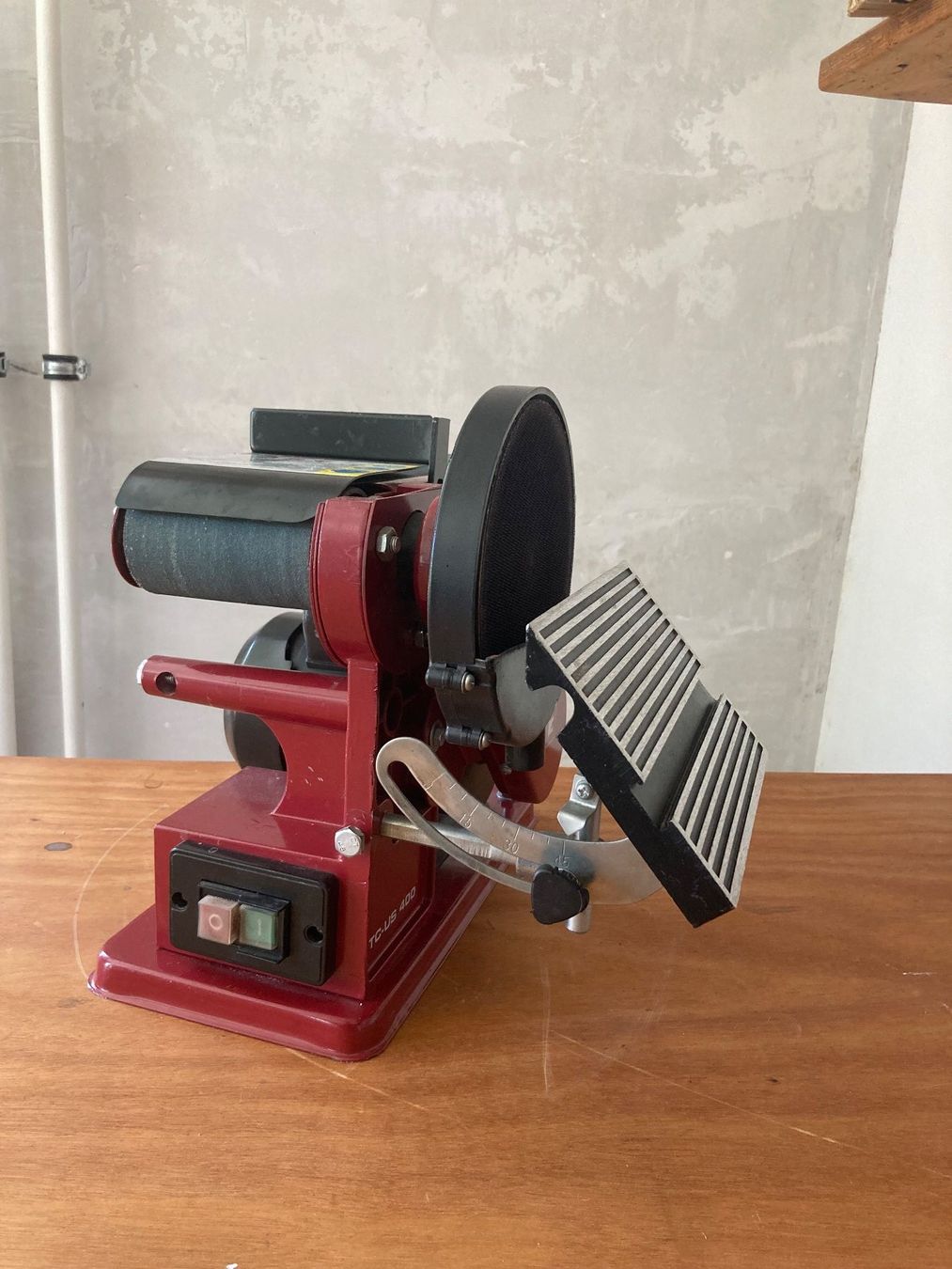 Einhell Schleifen & Polieren: Einhell Bandschleifer / Tellerschleifer TC-US400 – Gebraucht aus Luzern von lui_l8c8 2