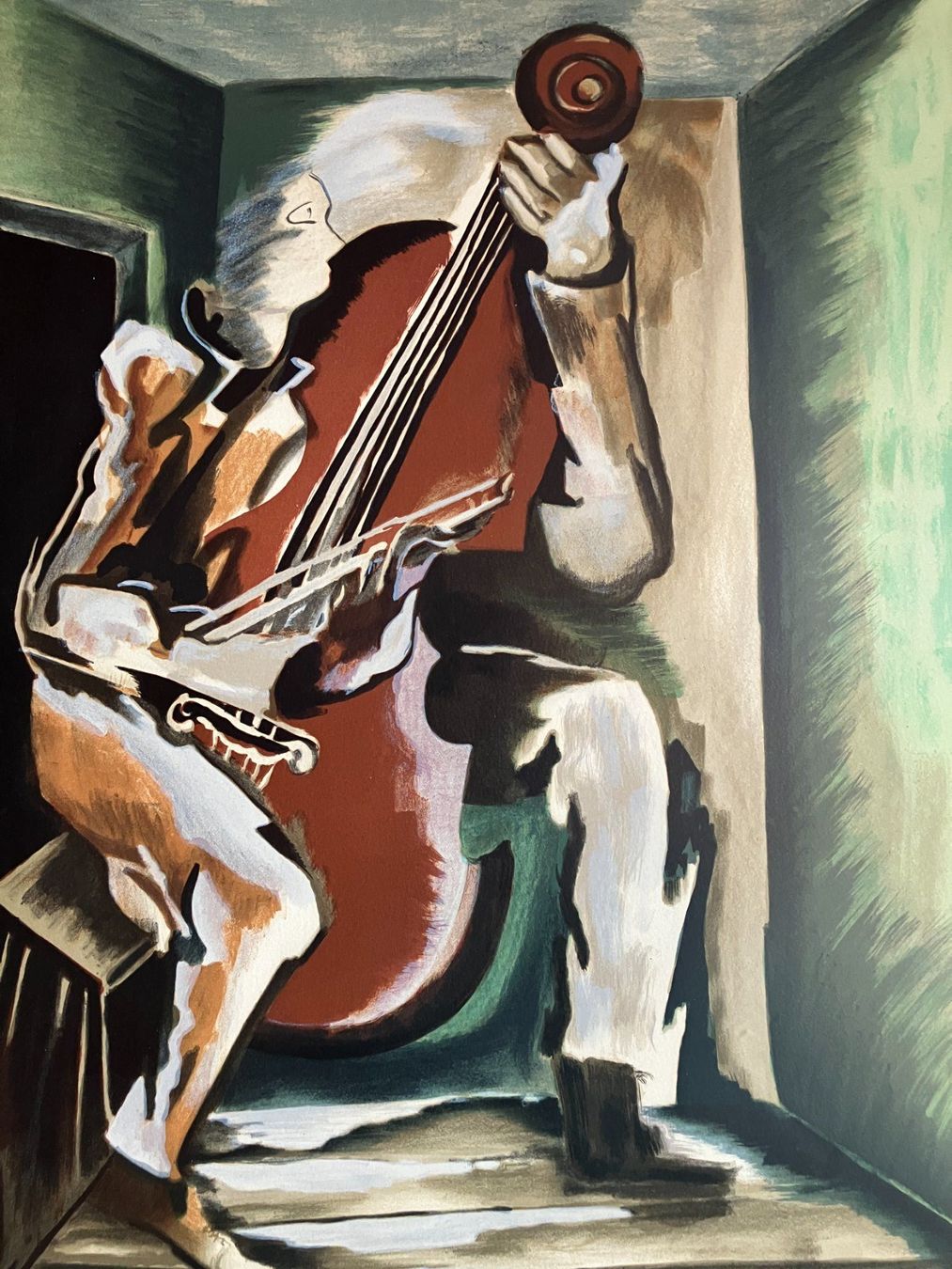 Dipinti: das Cello, Ossip Zadkine – Usato da Männedorf venduto da Amleto3