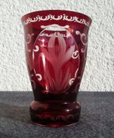 Handgeschliffenes Glas, Höhe 12 cm, 1970-1990