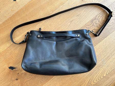 Lederhandtasche «KUMA», Modell M, LILA LILA