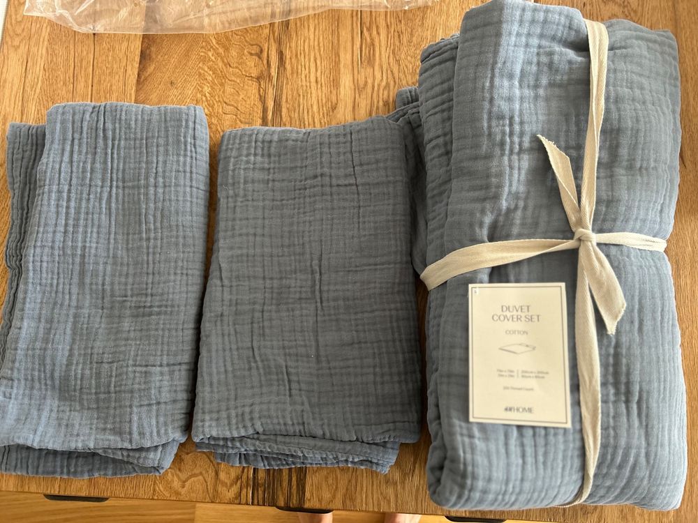 Musselin Bettwäsche H&M 200x200 Kaufen auf Ricardo