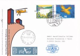 AeroEspoFilatelia 01, Bellinzona, Lugano-Caiolo, 2001