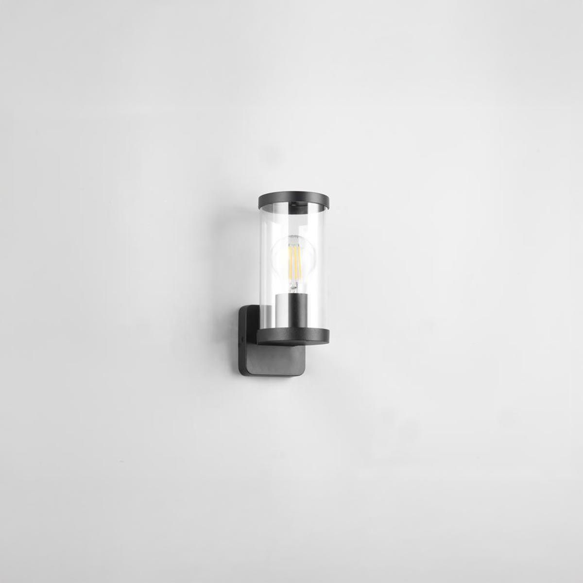 Lampen: Aussen Wandleuchte, Schwarz, 23 cm Höhe – Neu (gemäss Beschreibung) aus Kreuzlingen von Smart-Light 1