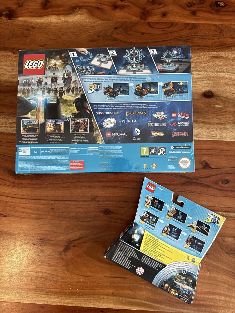 Spiele: WiiU Lego Dimensions Starter Pack + Level Pack Neu – Neu und originalverpackt aus Balzers von  1