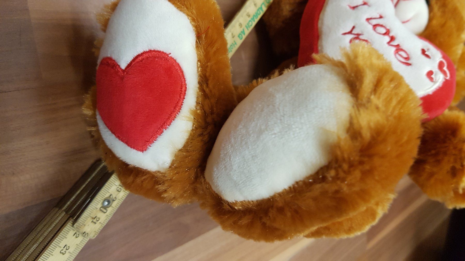 Giocattoli: Plüschteddy i love You B12 – Usato da Schwarzenburg venduto da Flamingo07 2