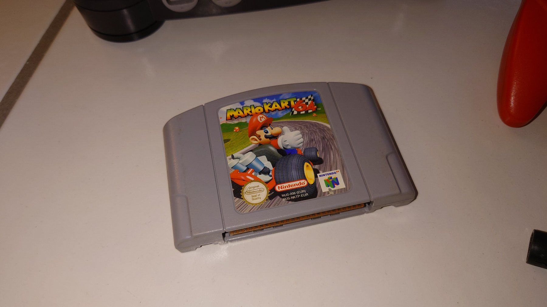 Nintendo Konsolen: N64 Konsole inkl. Mario Kart 64 + 4 Controller – Gebraucht aus Pfaffhausen von Odla7 2