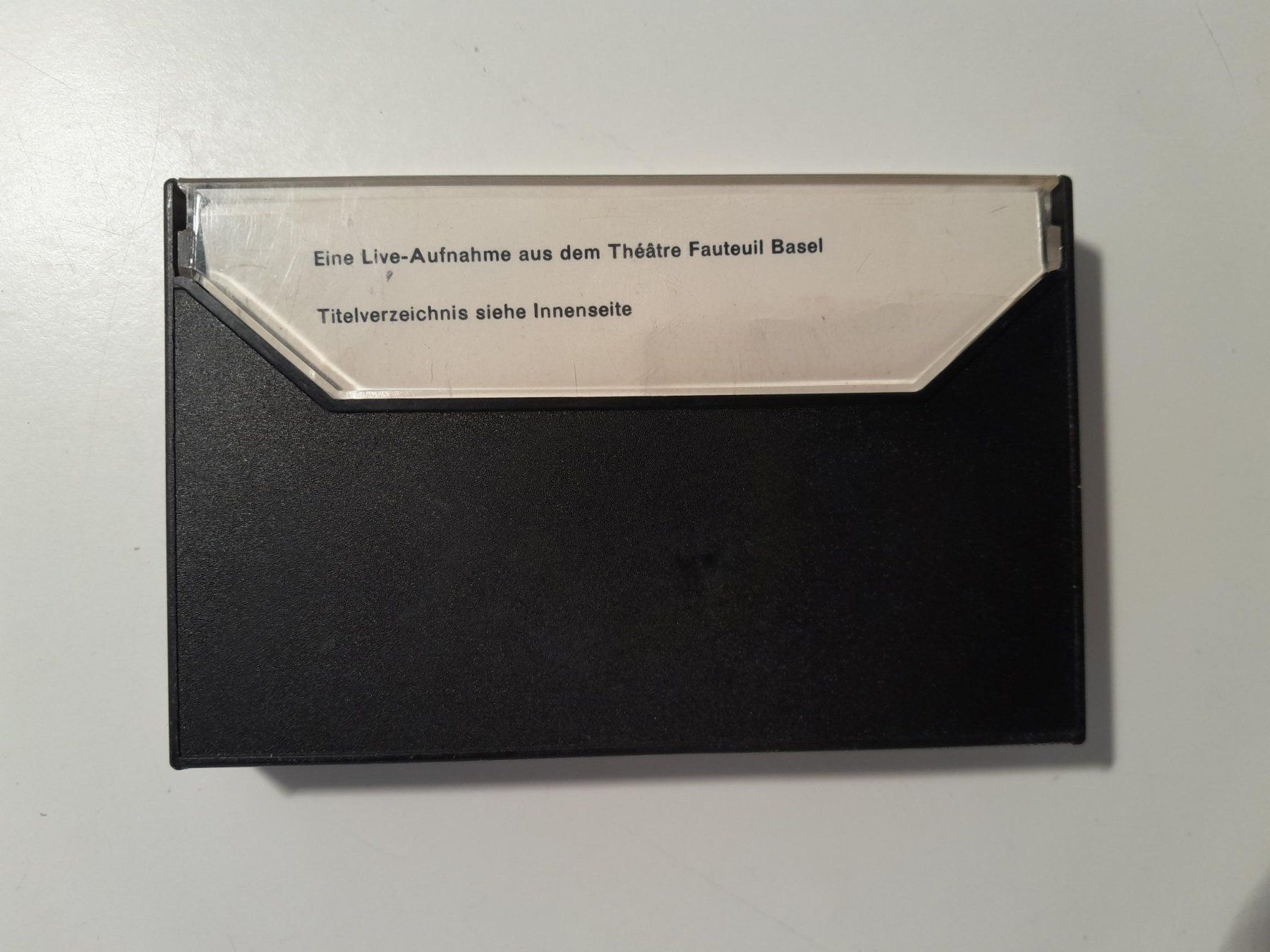 Musicassette: Kassette / MC / Mani Matter Live - Ir Ysebahn – Usato da Männedorf venduto da Bel-view 1
