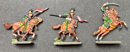 Zinnsoldaten Zeit Napoleon: 16 Französische Chevaulegers