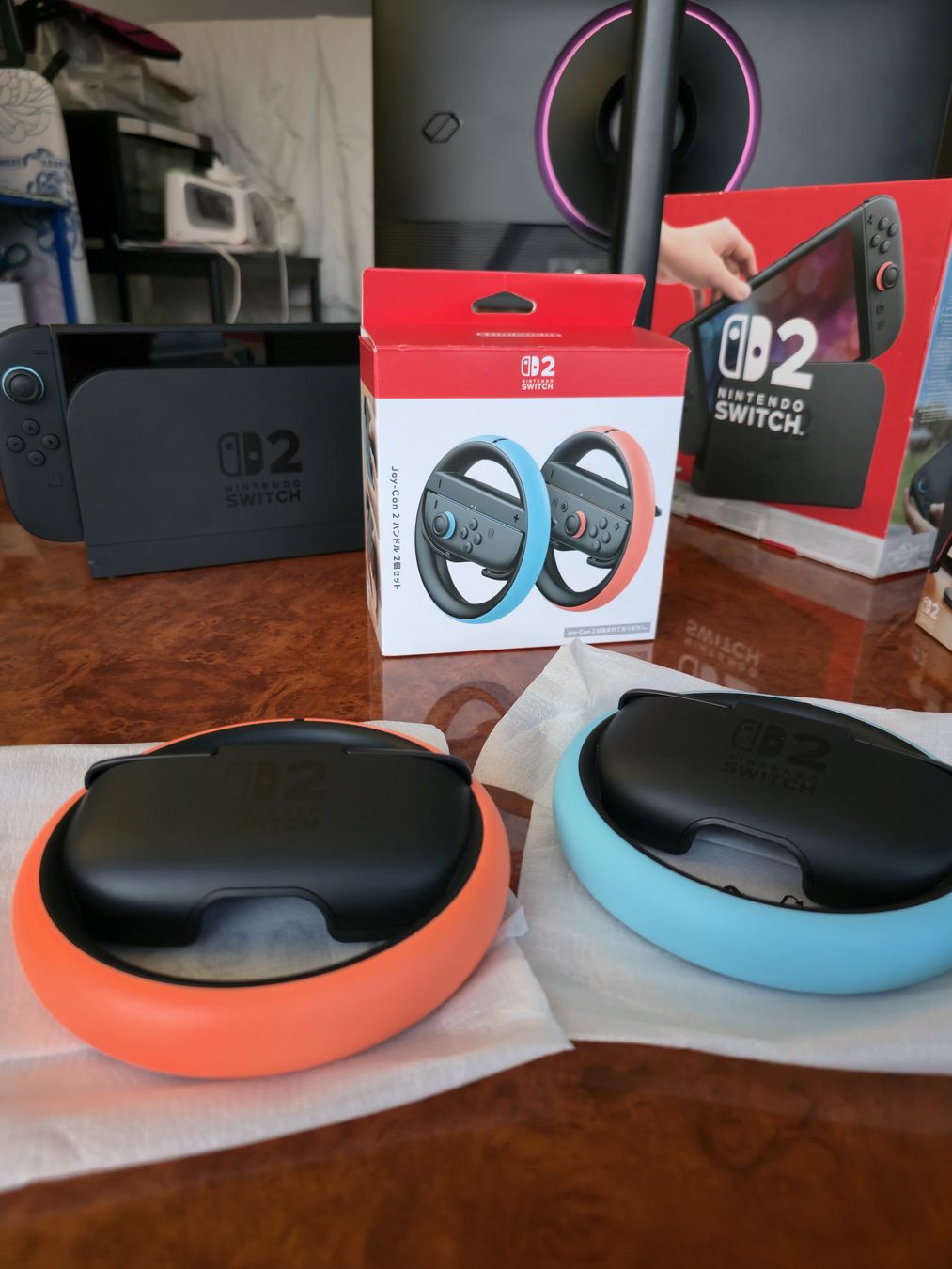 Nintendo Controller: Nintendo Switch Joy-Con Wheel Set 2er Pack neuwertig – Neu (gemäss Beschreibung) aus Volketswil von jim_vth8 7
