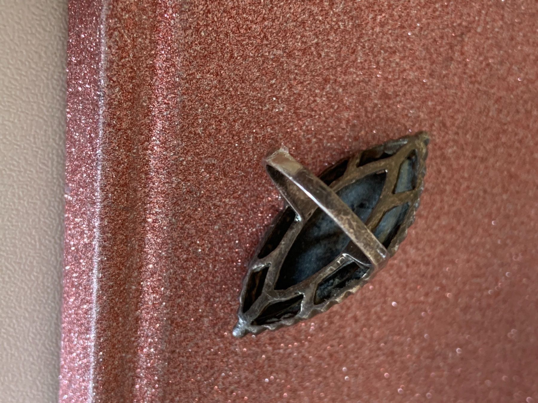 Onyx Ringe: Ring ONYX-MANDELFORM rg 52 – Gebraucht aus Dittingen von Bellevista 8