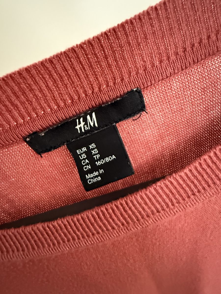H&M Pullover & Sweatshirts: H&M Feinstrickpulli, Gr. XS, rostrot - Herbst-Must-have! – Gebraucht aus Richterswil von KAYLEIGH_77 1