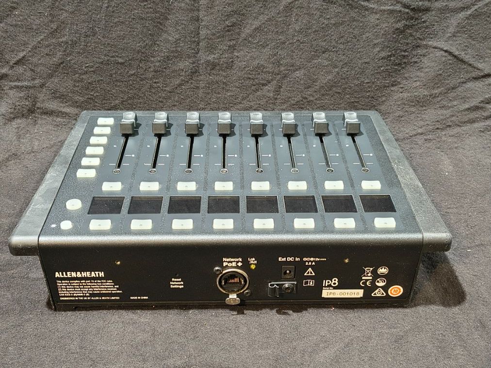 Sistema di controllo: Allen & Heath IP8 Remote Controller / guter Zustand – Usato da Interlaken venduto da streampower 2