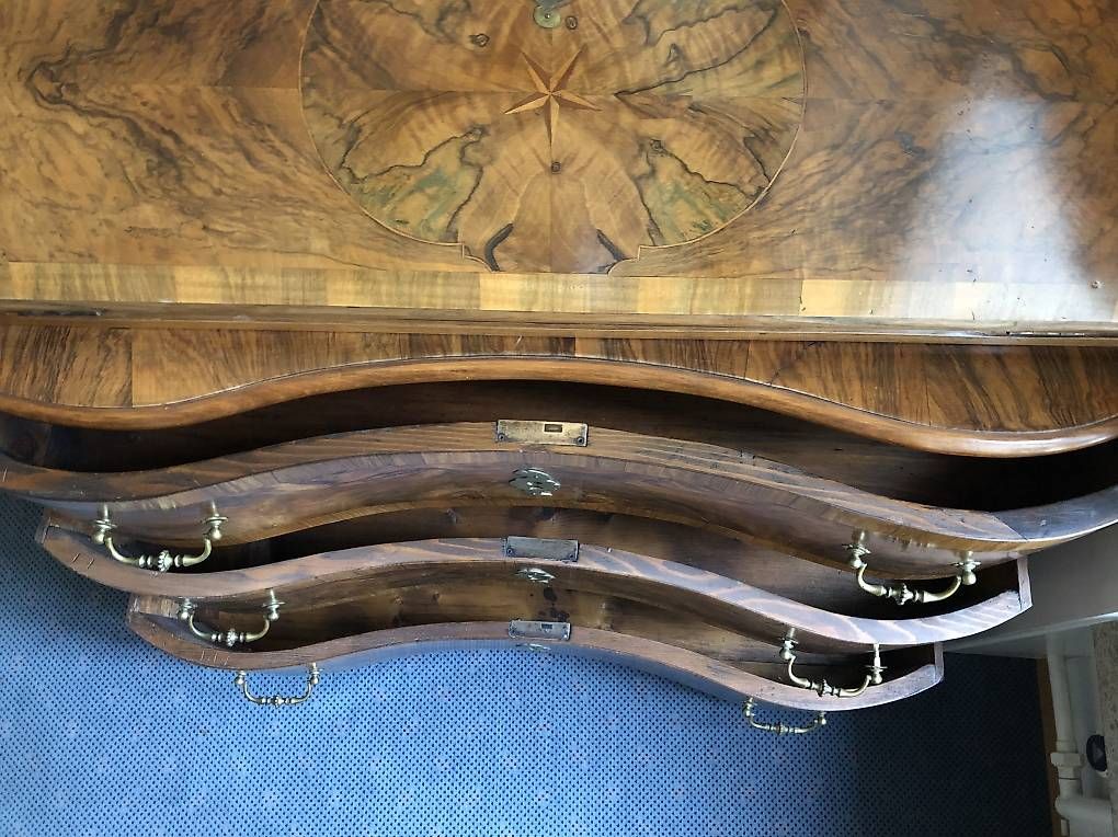 Scrivanie: Original Barock Schreib-Kommode 18 Jh. – Usato da Solothurn venduto da Frischfisch 4