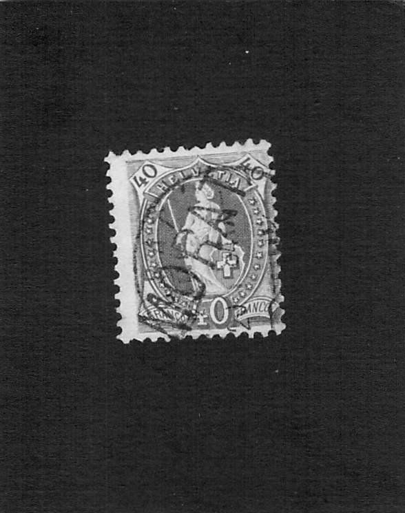 Tutti i francobolli: Stehende Helvetia Nr.69A mit Stabstempel Morat – Usato da Reichenburg venduto da Pipo-67 1