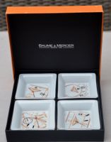 Baume & Mercier 4 kleine Porzellanteller / petits bols