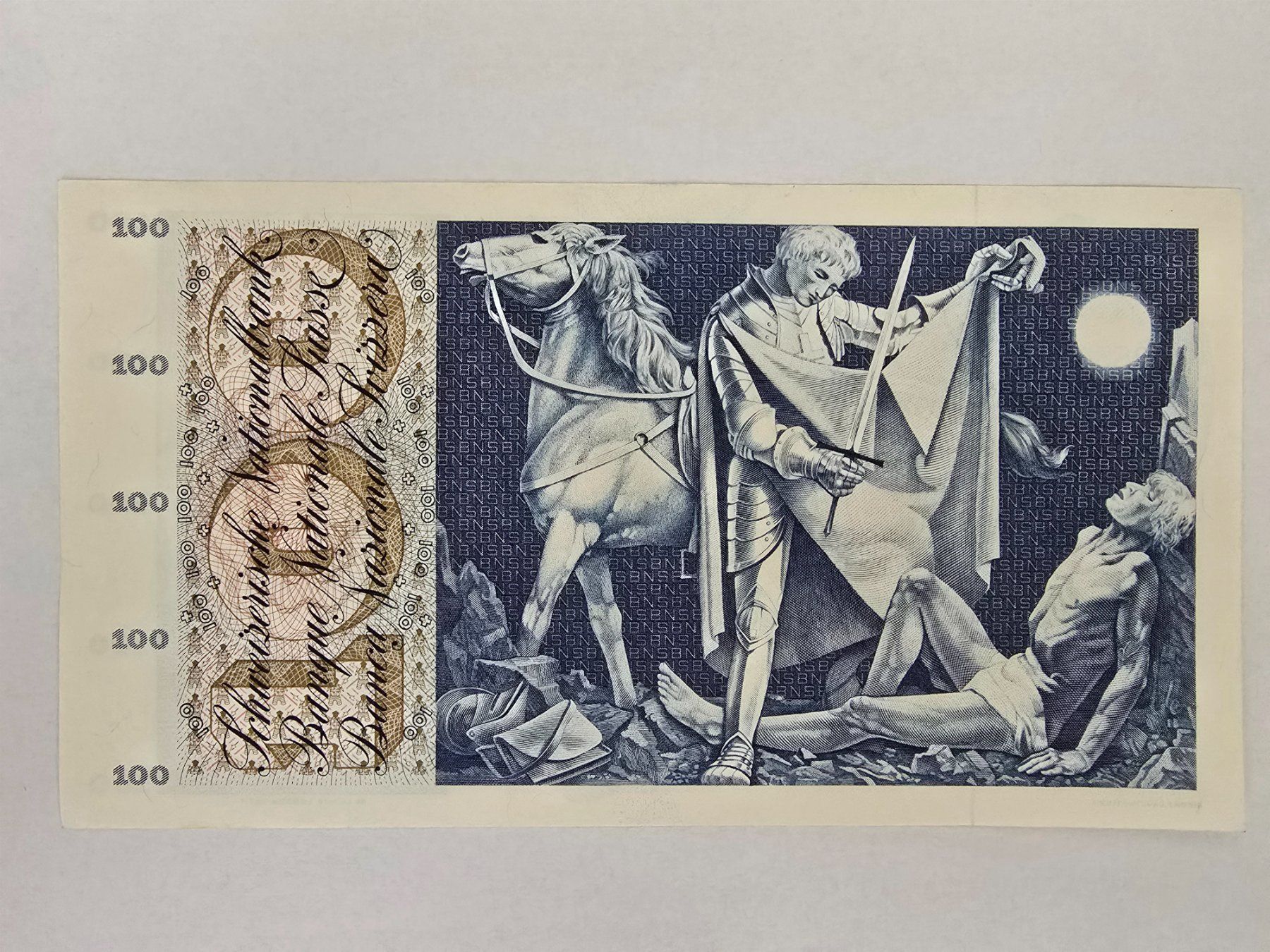 Banconote: 100 Schweizer Franken 1963 – Nuovo (secondo la descrizione) da Neuenhof venduto da brasvarela 1