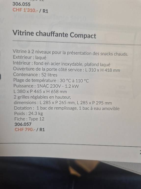 Vetrine: Vitrine chauffante – Usato da Etagnières venduto da sav_lwd5 4