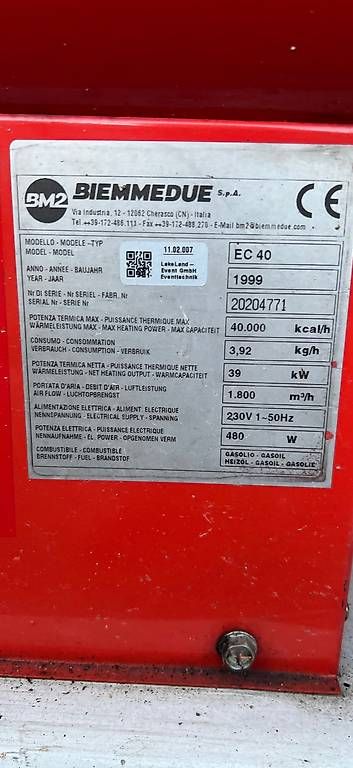 Radiatori: Biemmedue EC 40 Ölheizung – Difettoso da Burgdorf venduto da krengseli 3