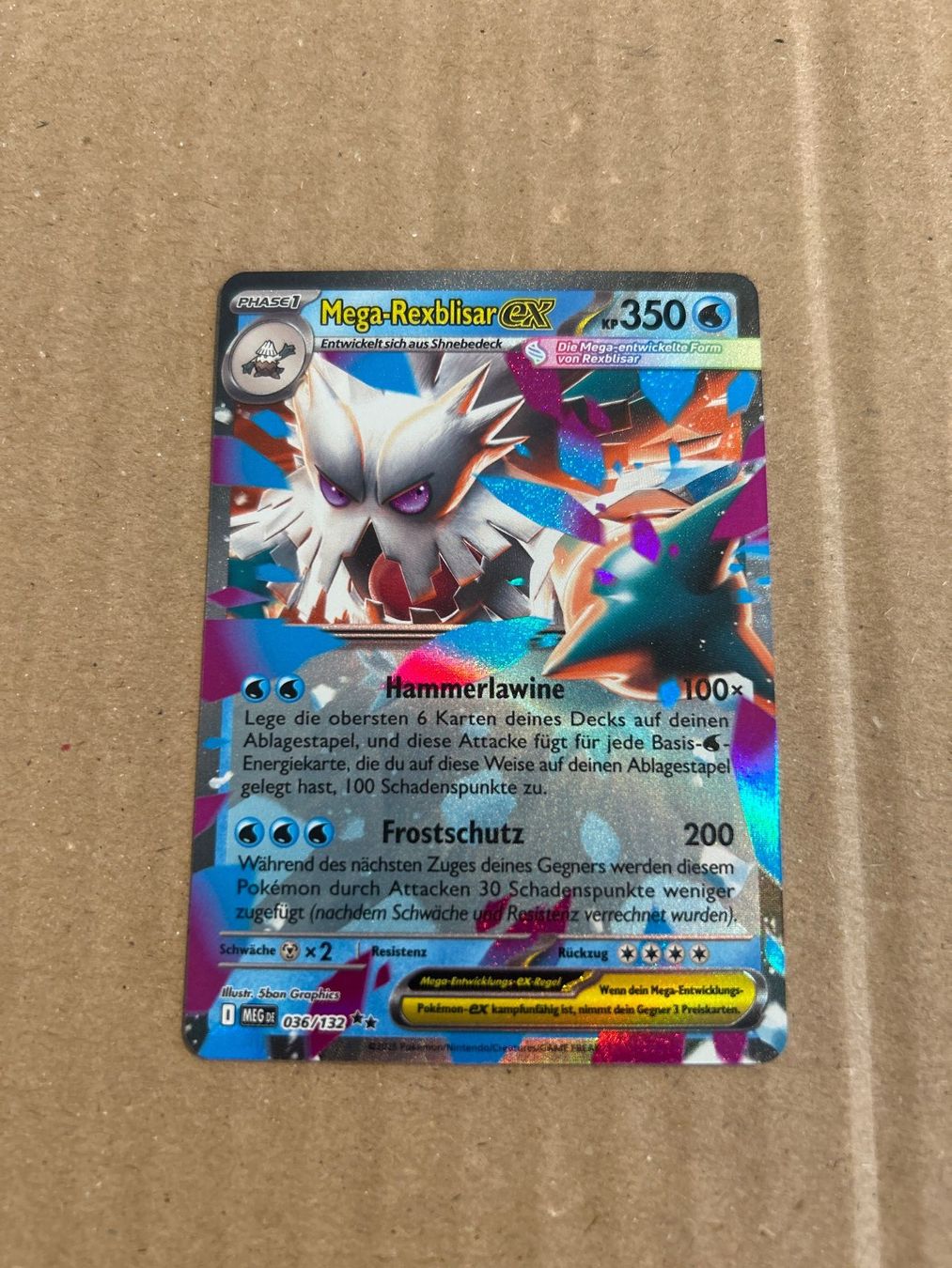 Pokémon Sammelbilder & Trading cards: Mega-Rexblisar EX – Neu (gemäss Beschreibung) aus Zürich von car_rbg5
