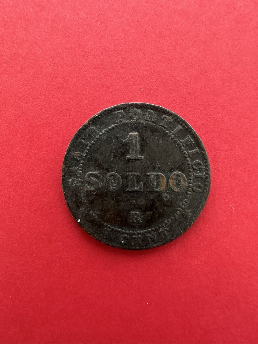 Tutti le monete: 1 SOLDO PIUS IV 1867 – Usato da Watt venduto da maxdiroma