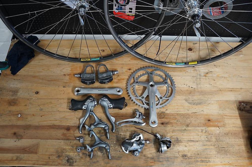 Groupe Shimano 600 Tricolor Ultegra 6400 – Kit Complet D'occasion