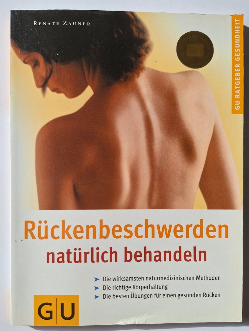 Bücher: Rückenbeschwerden natürlich behandeln – Gebraucht aus Zürich von t24_de